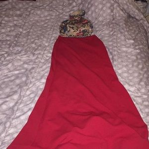 Fitted prom dress size 3